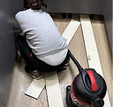 싱크대 하부 걸레받이