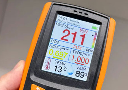 시공 전 유해물질 측정