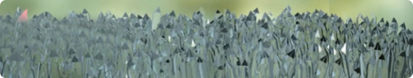 코팅 전 유리 표면